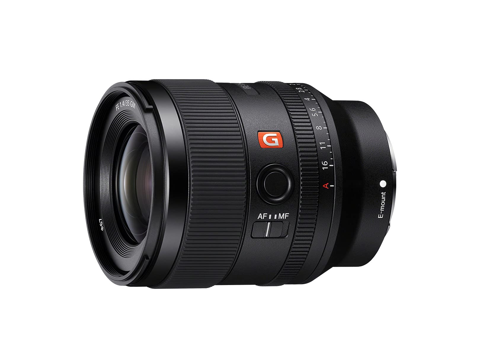 Sony Lente G Master™ Angular Fijo 35mm F1.4 Montura E Full Frame - FE con Estabilizador SEL35F14GM