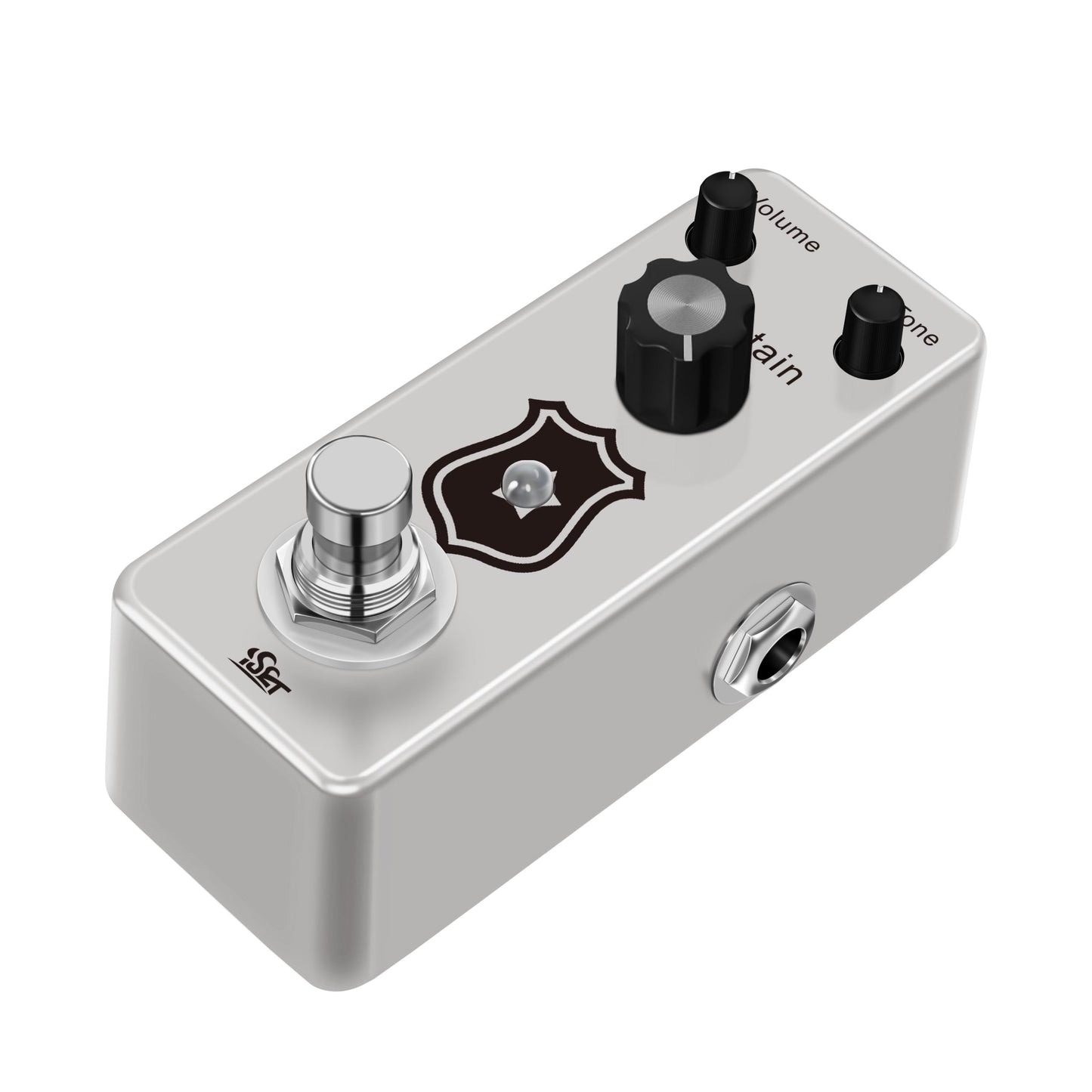 Pedal de Efectos ISET Fuzz eléctrico True Bypass para Guitarra y Bajo