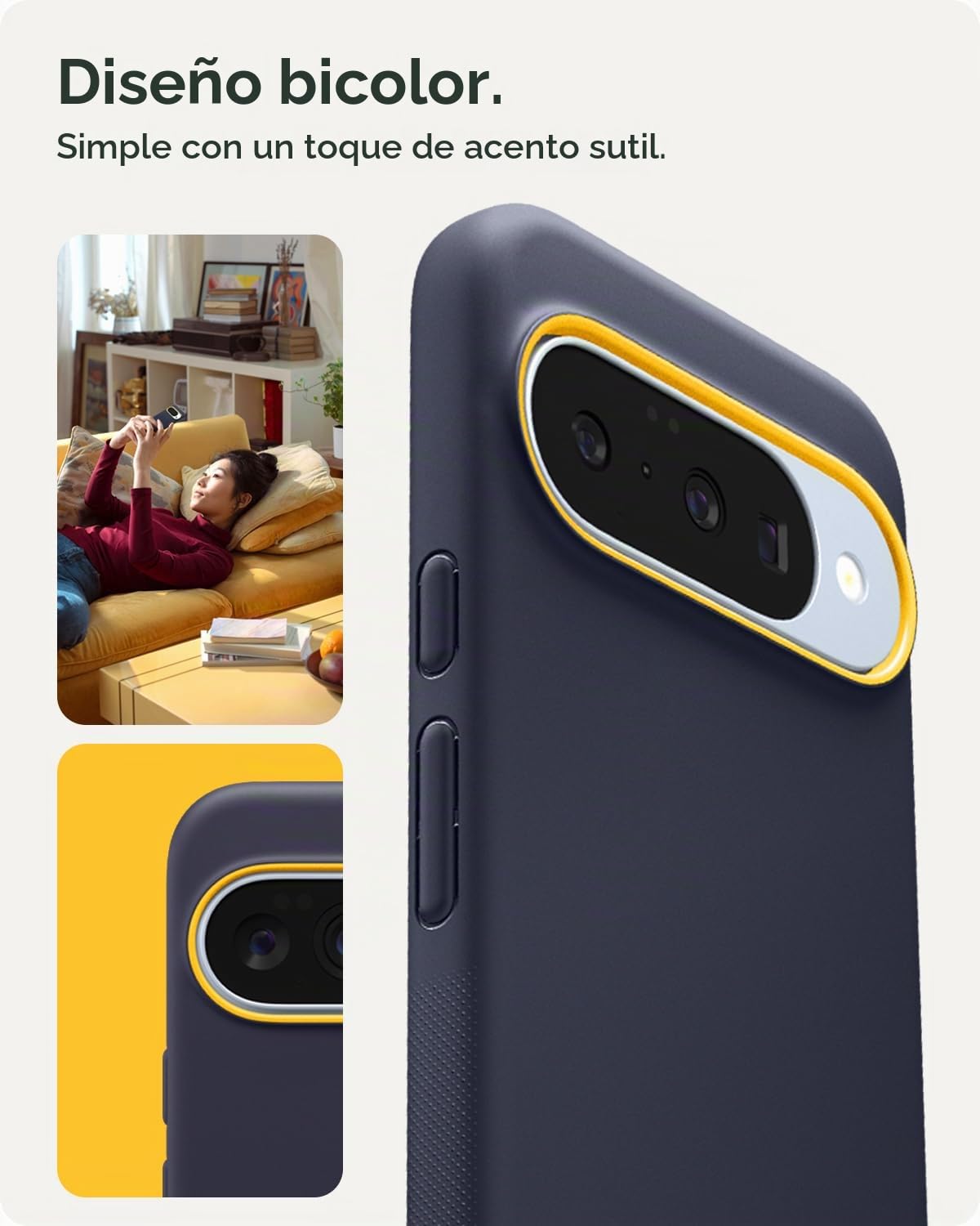 Funda Spigen Azul Marino Nano Pop MagFit para Google Pixel 10 Pro XL