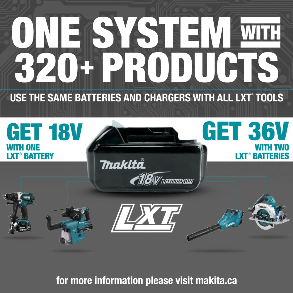 Makita Combo inalambrico 18V (DHP486 Rotomartillo.+ DTD154 Atornillador de impacto.) DLX2412T