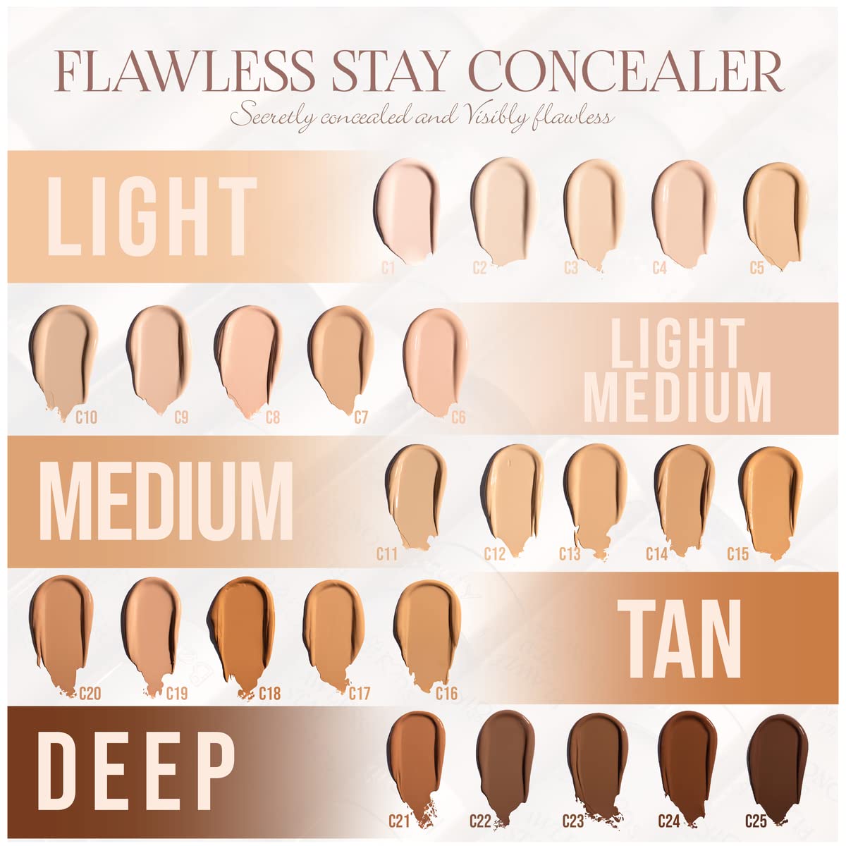 Corrector cobertura completa Beauty Creations (C01)
