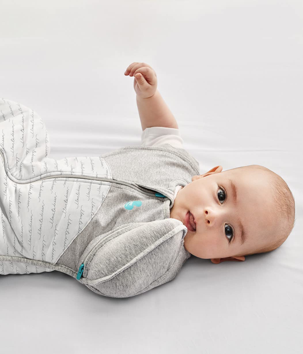 Love To Dream Swaddle UP, Saco para Dormir Bebe de Transición Ideal para el Sueño Cómodo - Saquitos para dormir bebe 5.8-8.6 Kg para Climas de 16°C - 20°C - Costal de Algodón Color Fantasía