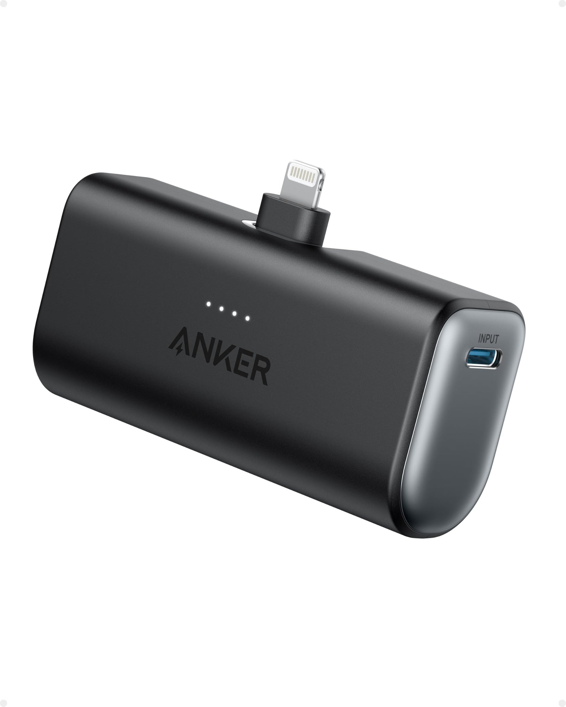 Power Bank Anker Nano 5000 mAh con Lightning Plegable para iPhone 14/13/12 Pro/MAX
