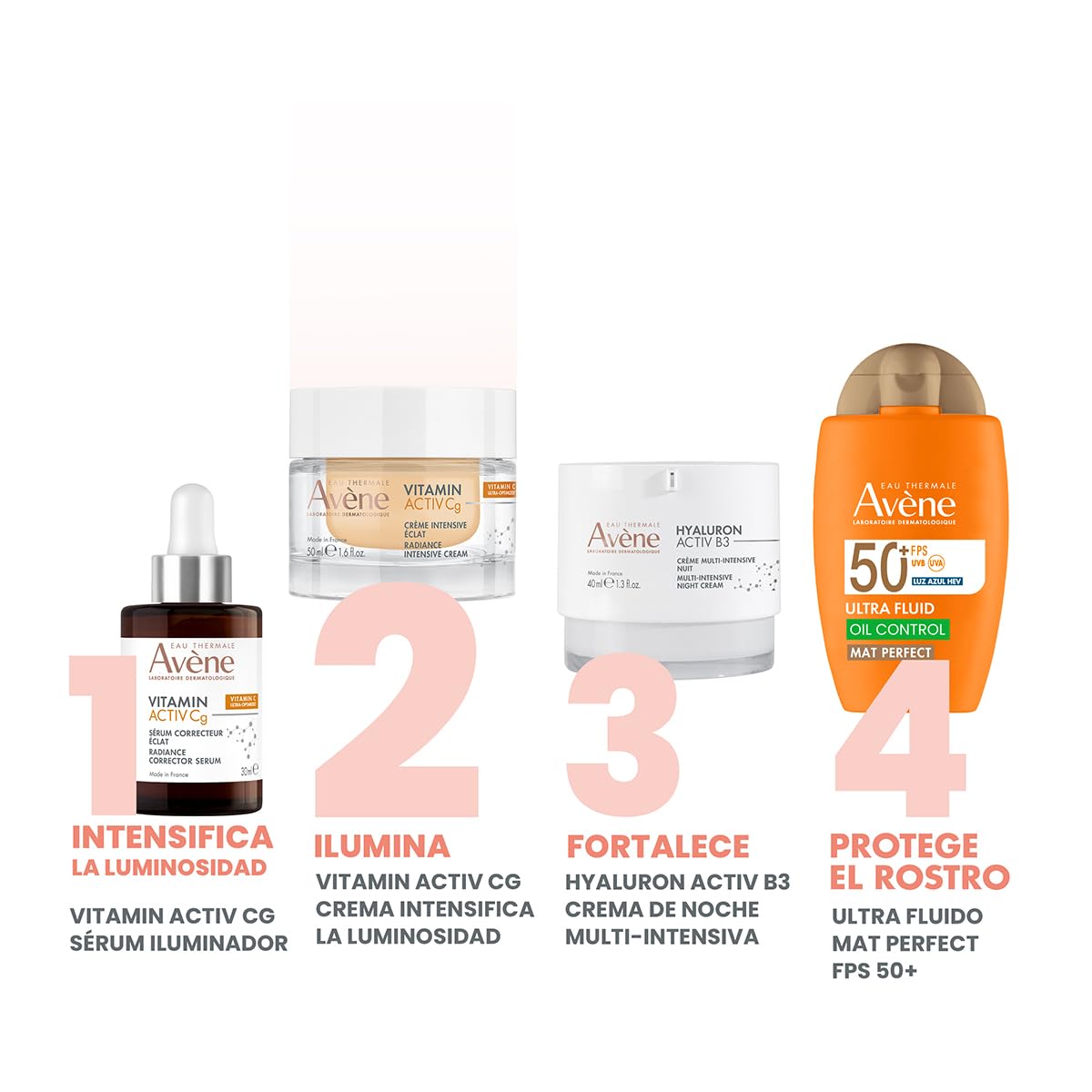 Avène Vitamin Activ Cg, Crema Luminosidad Intensiva, 50ml