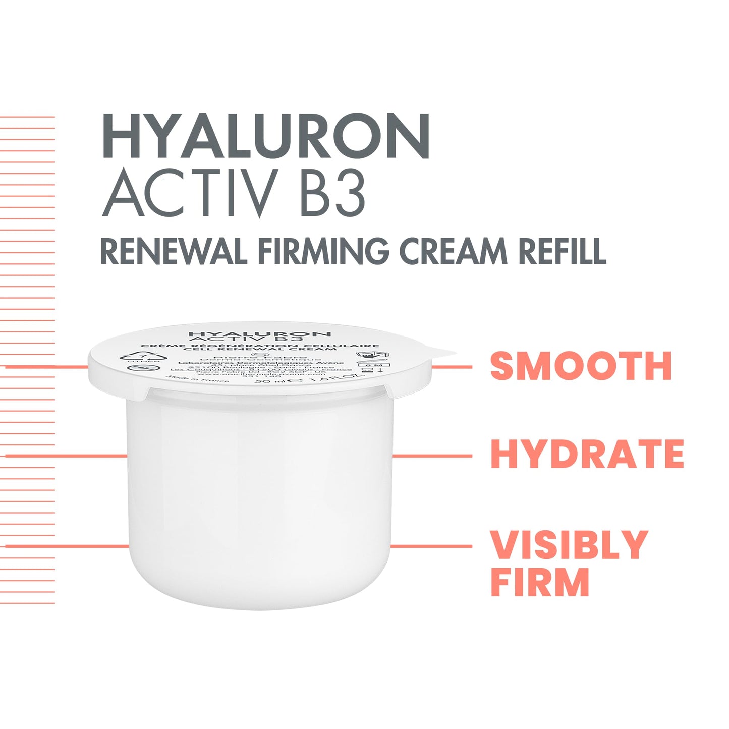Avène Hyaluron Activ B3, Crema Regeneradora con Niacinamida