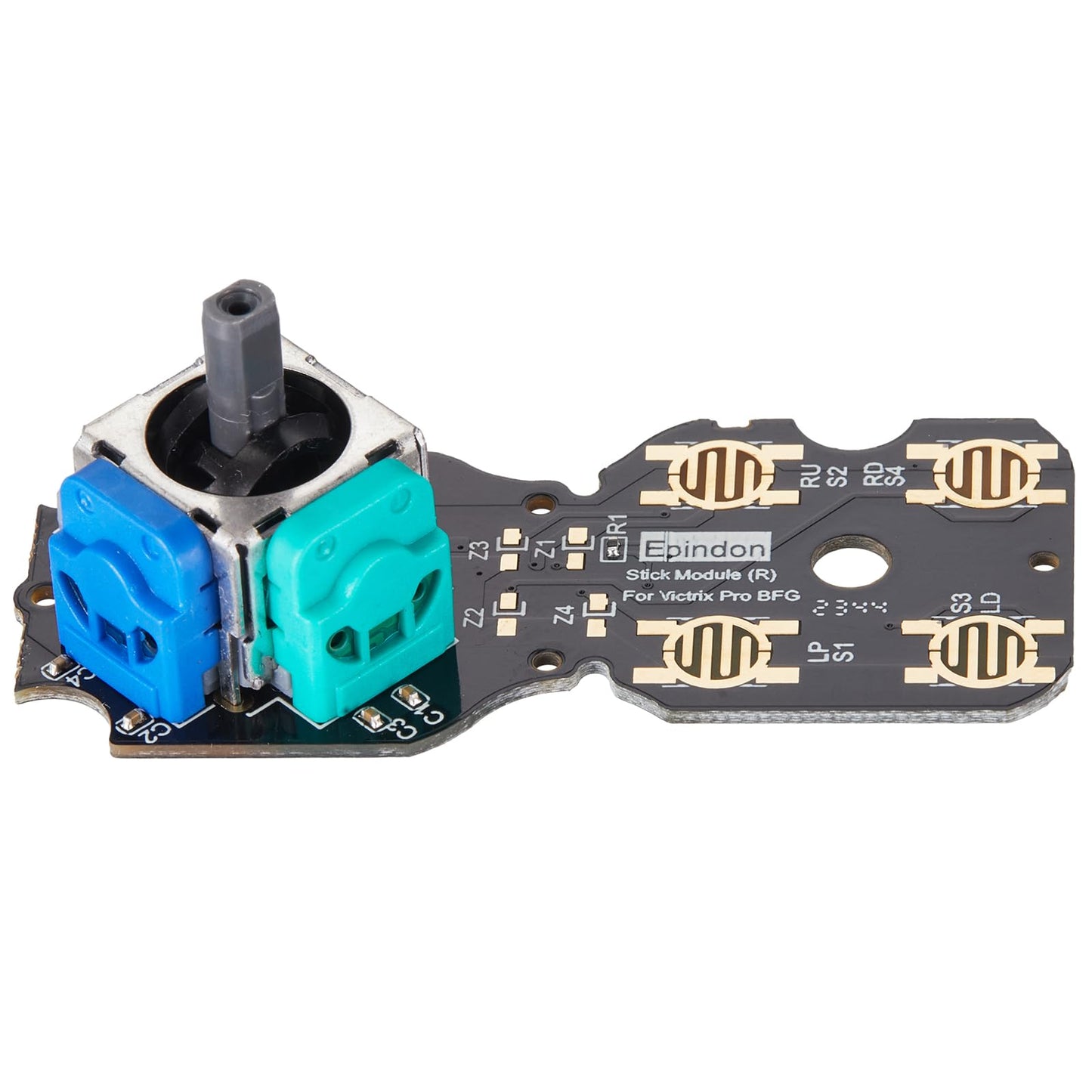 Módulo de Reemplazo Hall Effect Epindon Compatible con Controladores Inalámbricos Victrix Pro BFG PS5 y Xbox en Negro para Hombre
