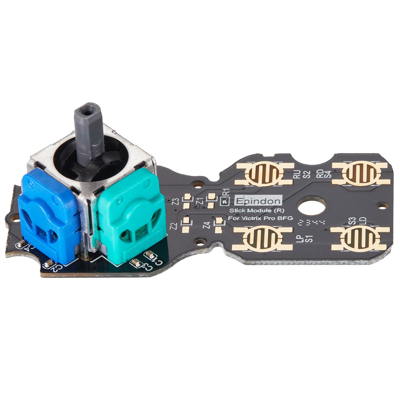 Módulo de Reemplazo Hall Effect Epindon Compatible con Controladores Inalámbricos Victrix Pro BFG PS5 y Xbox en Negro para Hombre