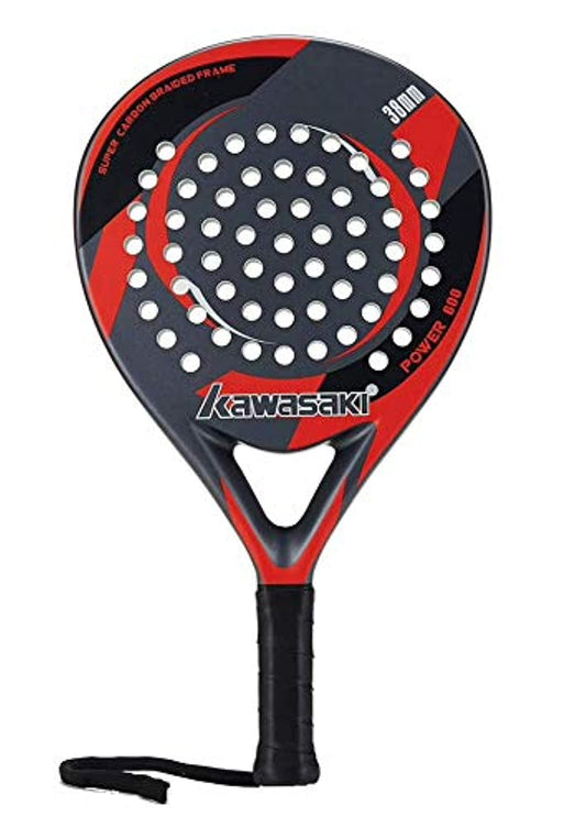 Kawasaki Raqueta Pala de Padel Power600 (Rojo)