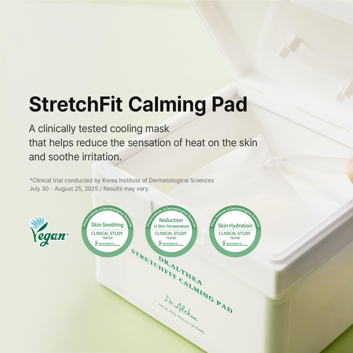 Dr.Althea Stretchfit Calming Pad 50 PCS