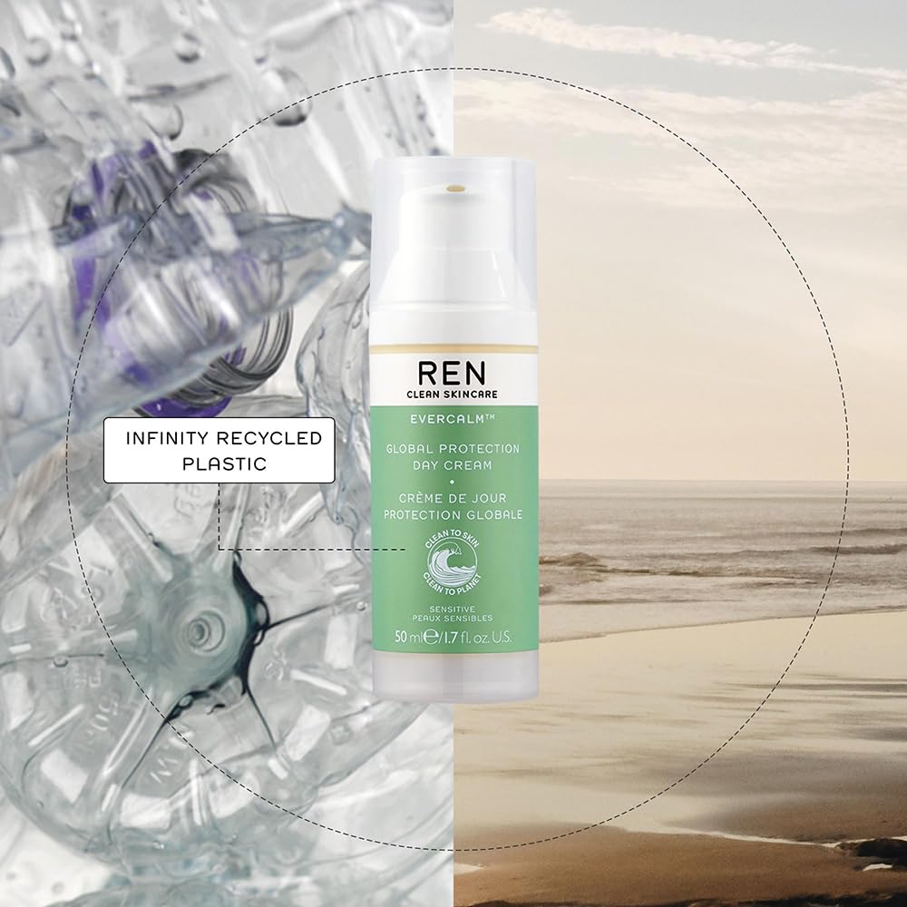 REN Evercalm Global Protection Day Cream for Unisex Cream 1.7 oz