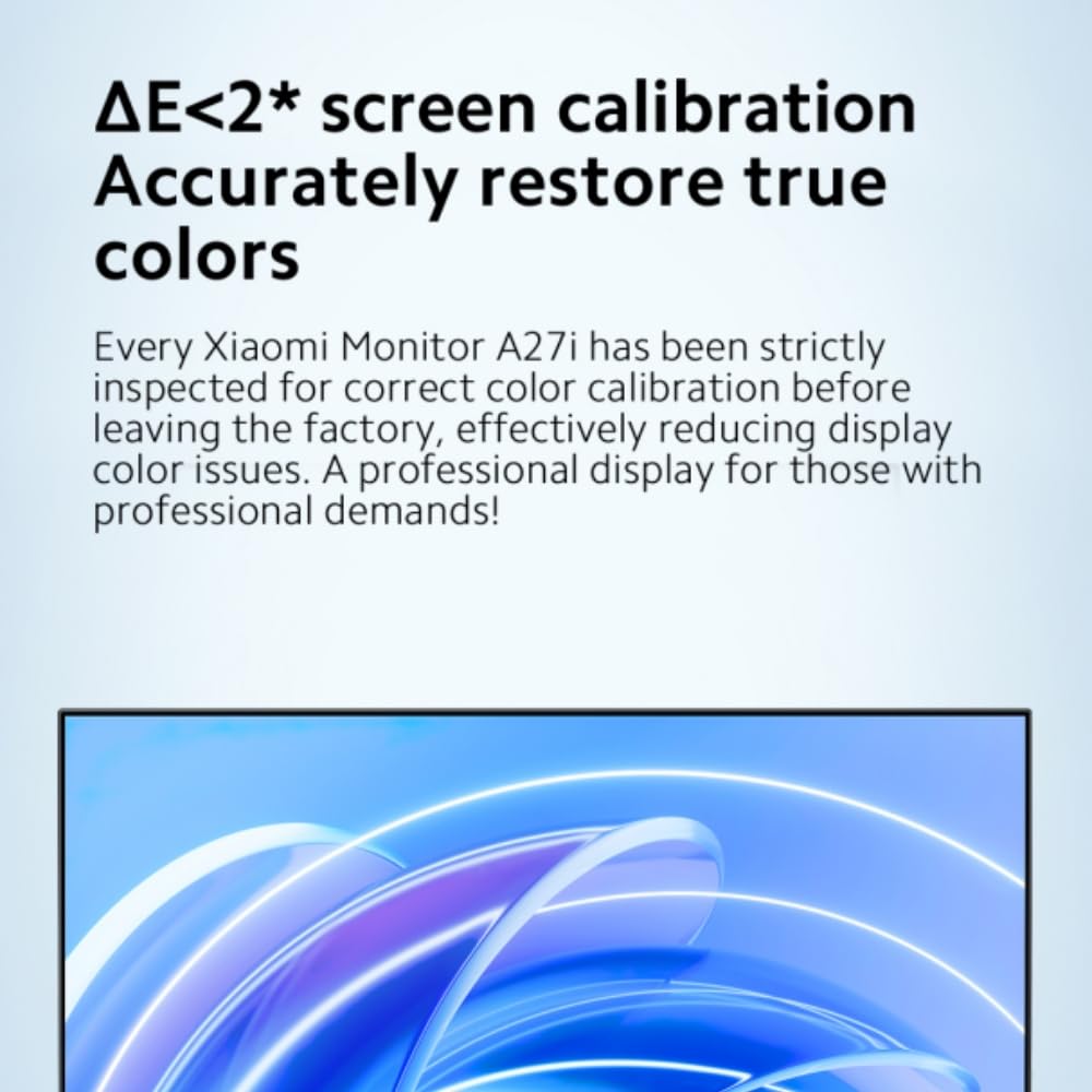 Monitor Xiaomi A27i 27 Pulgadas FHD IPS 100 Hz Ultrafino
