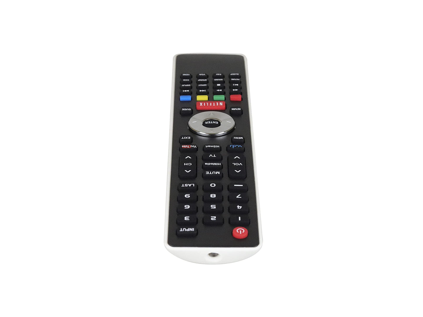 LIDERT Control Remoto para Pantalla Hisense Smart TV EN-33926A EN-33925A 32K366W 40K366WB botón de Netflix y Youtube