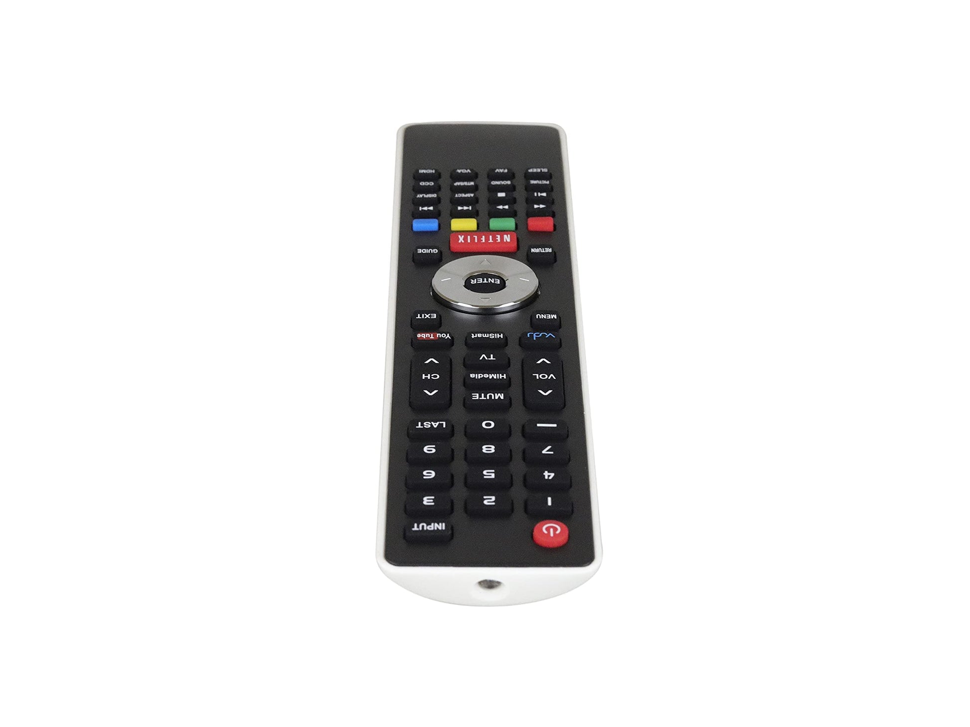 LIDERT Control Remoto para Pantalla Hisense Smart TV EN-33926A EN-33925A 32K366W 40K366WB botón de Netflix y Youtube