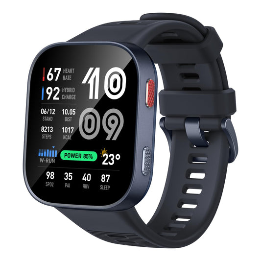Reloj Inteligente Amazfit Bip MAX Negro con Pantalla AMOLED y GPS para iOS