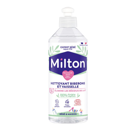 Líquido de Lavado Milton Blanco para Biberones y Tetas Sensibles