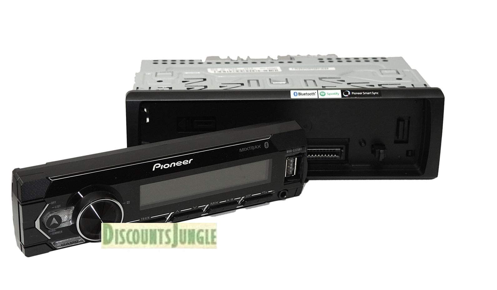 Autoestéreo Pioneer Bluetooth Mvh-s325bt Medios Digitales