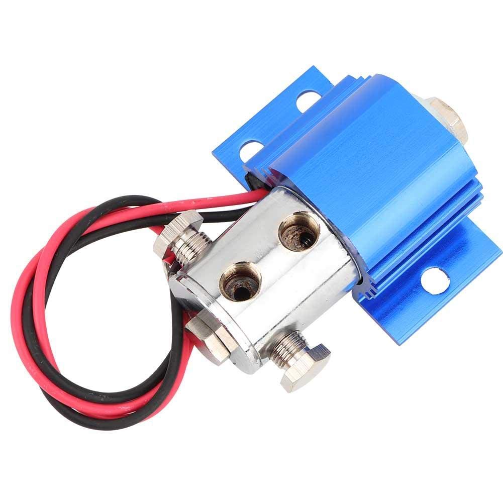 Duokon Racing Car Kit de bloqueo de la línea de freno Accesorios para el automóvil Azul para sistemas eléctricos de 12-16 voltios Racing Car Juego