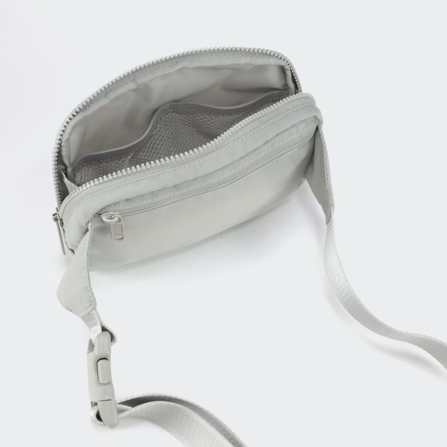Riñonera Pander Gris Seal Ajustable Impermeable Sólida para Mujer y Hombre