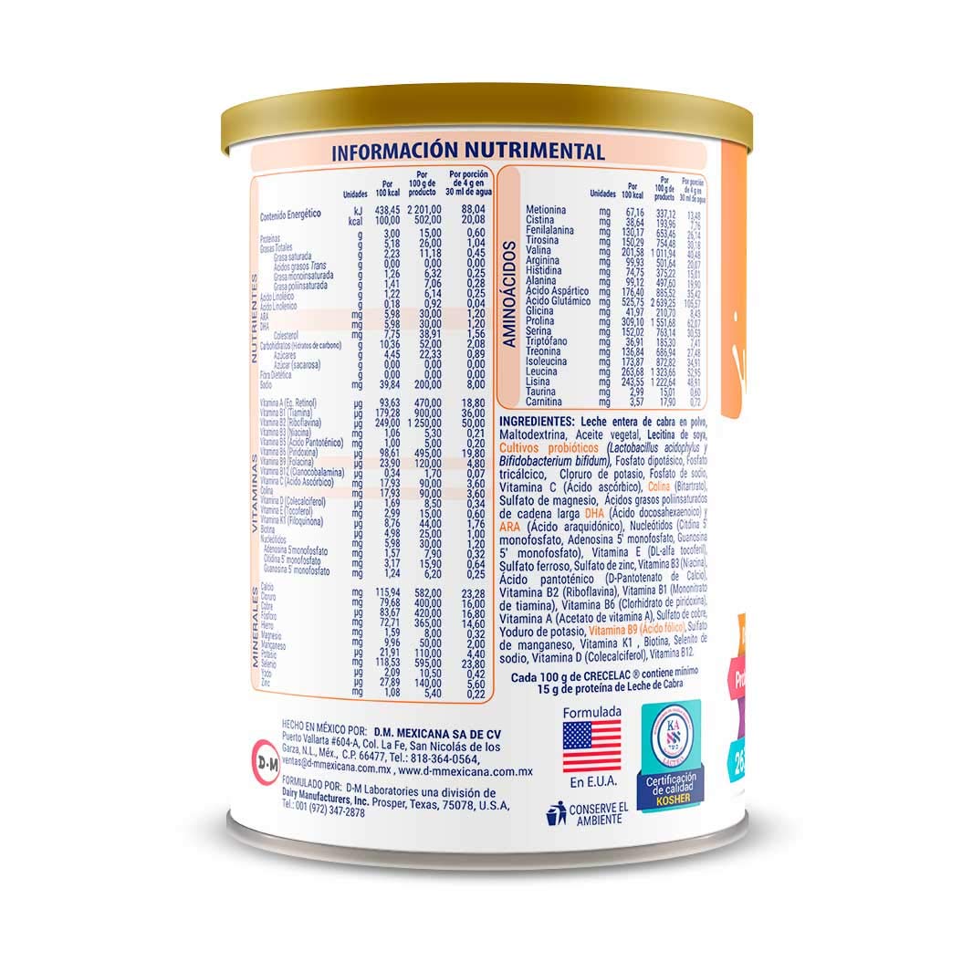 Fórmula Crecelac Bebé 0-12 Meses (400gr)