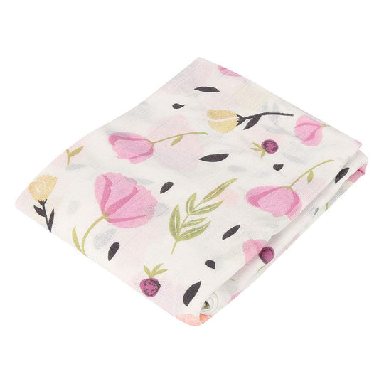 Manta Swaddle de muselina Ultra Soft Bamboo Cotton Baby Swaddle Gran manta de recepción orgánica para niños y niñas(#4)