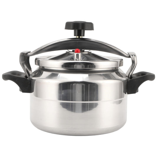 Fosa Olla a Presión de Acero Inoxidable, Olla a Presión de Utensilios de Cocina de Gran Capacidad a Prueba de Explosiones para Cocina de Inducción de Estufa de Gas de Arroz (5L)