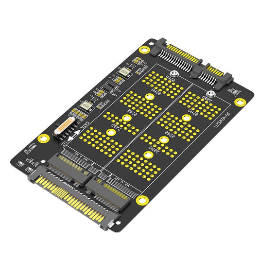 Adaptador Combo SSD OTDOGUO 2 en 1 M.2 NGFF NVME PCI-E a U.2 SFF-8639 y M.2 NGFF