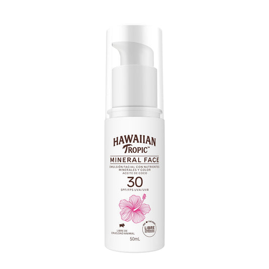Protector Solar Facial Hawaiian Tropic Mineral Milk 30 FPS 50ml