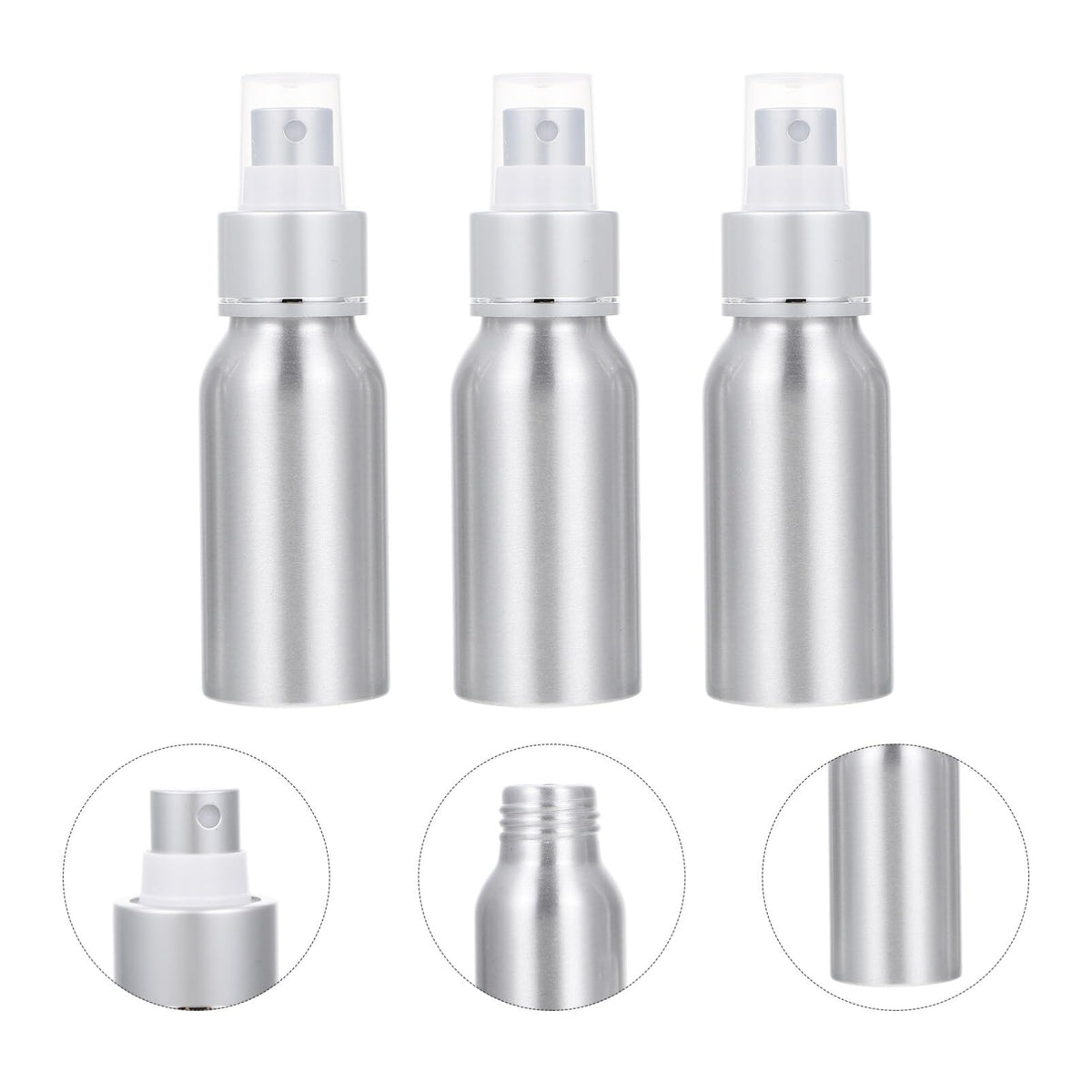 PACKOVE Botellas de Vidrio con Pulverizador para Cócteles, Pulverizador de Barra, Pulverizador Portátil Recargable para Perfume, para Spritz, Amargo, Absenta, Vermú de 50 Ml.