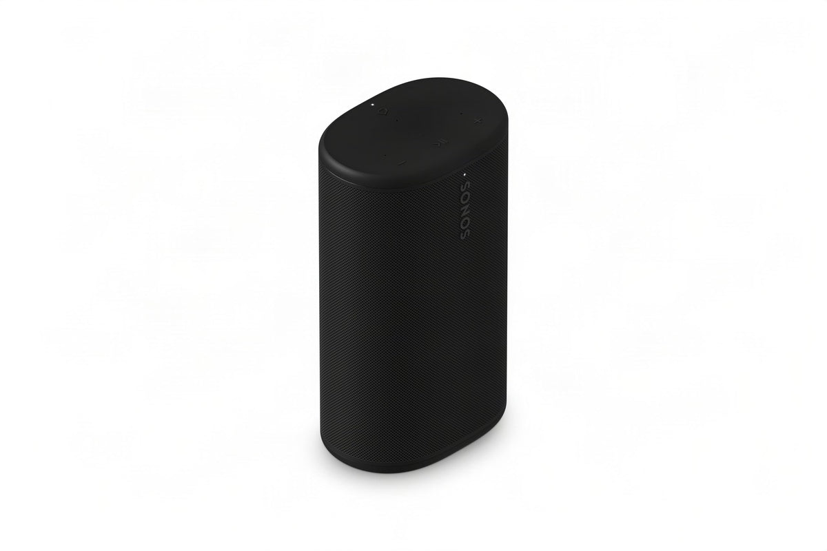 Bocina Portátil Sonos Negro Sonido Estéreo Bluetooth WiFi 24 Horas Compatible con Alexa