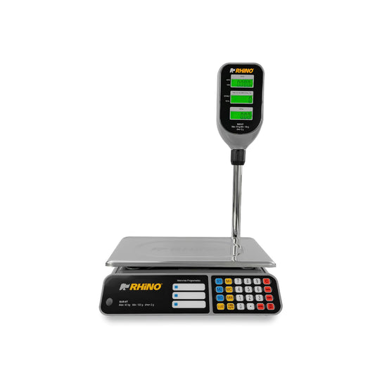 Báscula Digital Comercial RHINO Acero Inoxidable Precisión para Mujer