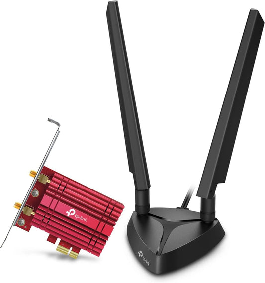 Tarjeta WiFi TP-Link AX5400 Negro con Bluetooth 5.2 y Tri Band