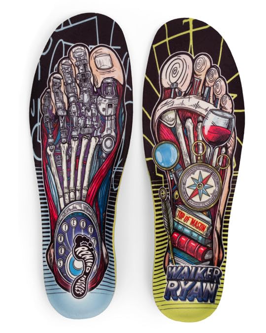 Plantillas Remind Cush Walker Ryan Gnar Foot Medio-Altas para Hombre