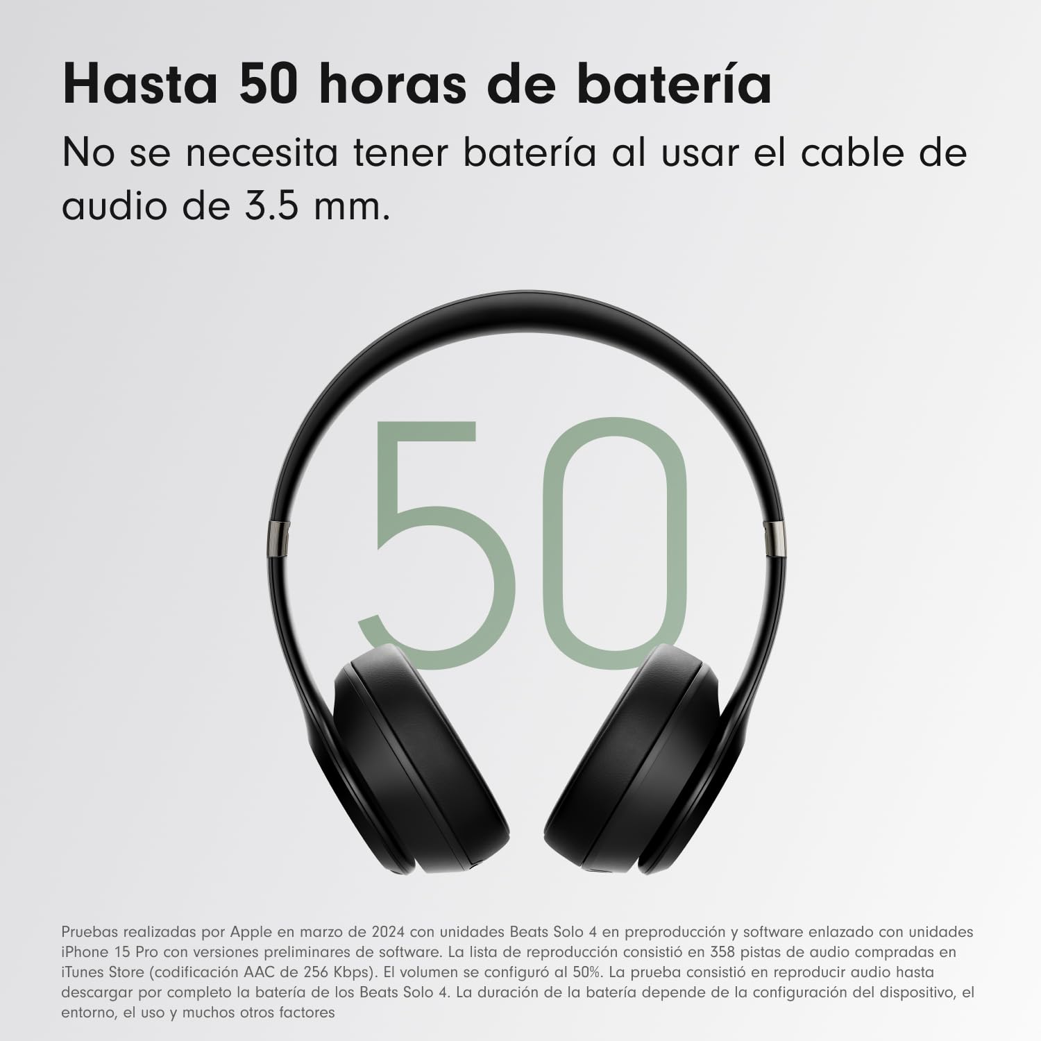 Beats Solo4 - Auriculares supraaurales inalámbricos - Negro Mate