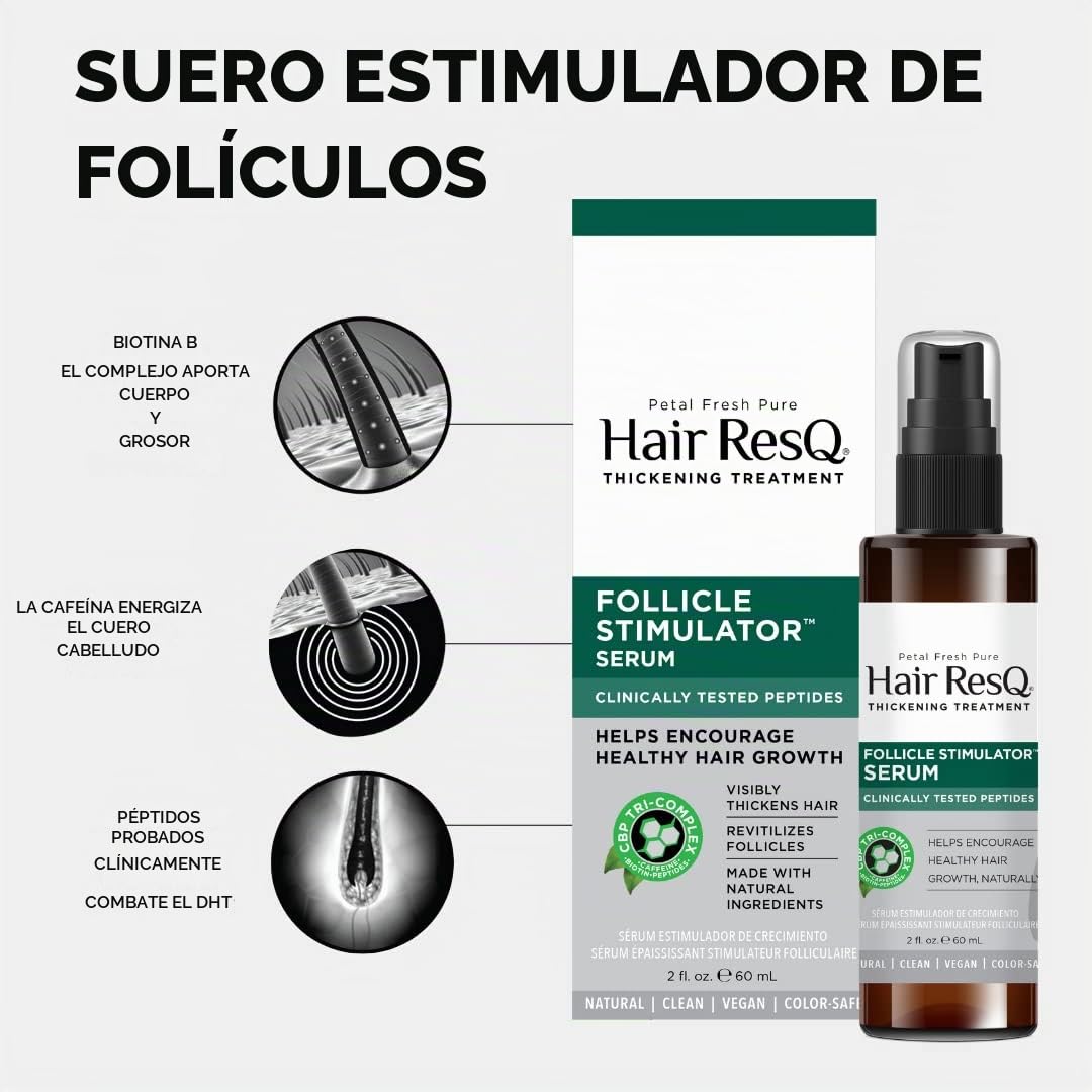 Estimulador del Folículo PETAL FRESH Sin Fragancia Unisex para Adultos