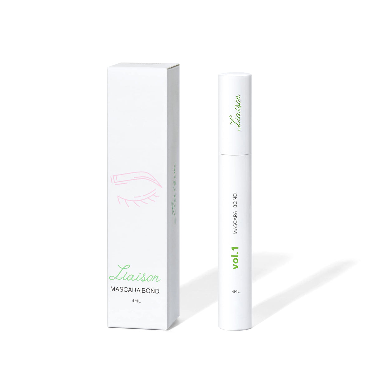Liaison- Mascara Bond (4ML) Máscara de pestañas Volume and Length - Complejo de crecimiento de péptidos - Máscara voluminizadora y alargadora