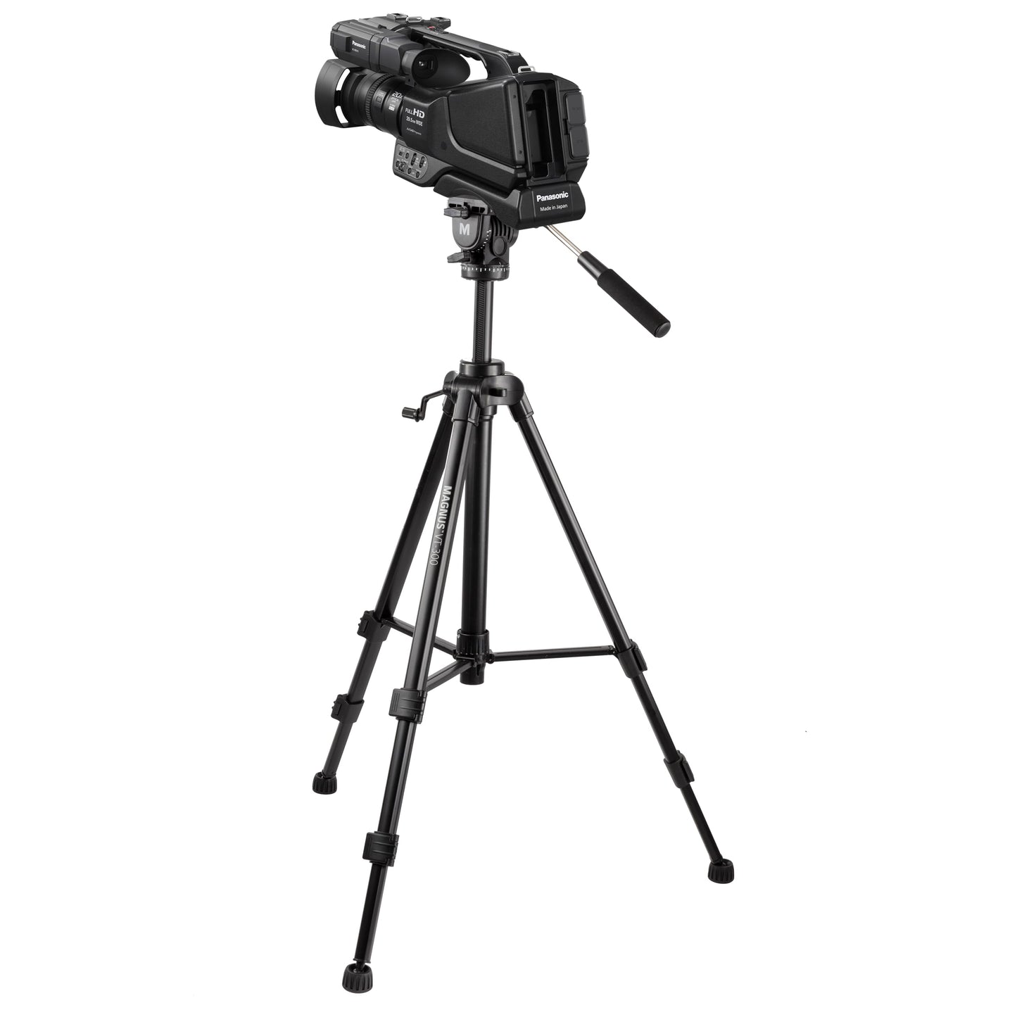 Magnus VT-300 Video Tripod with Fluid Head