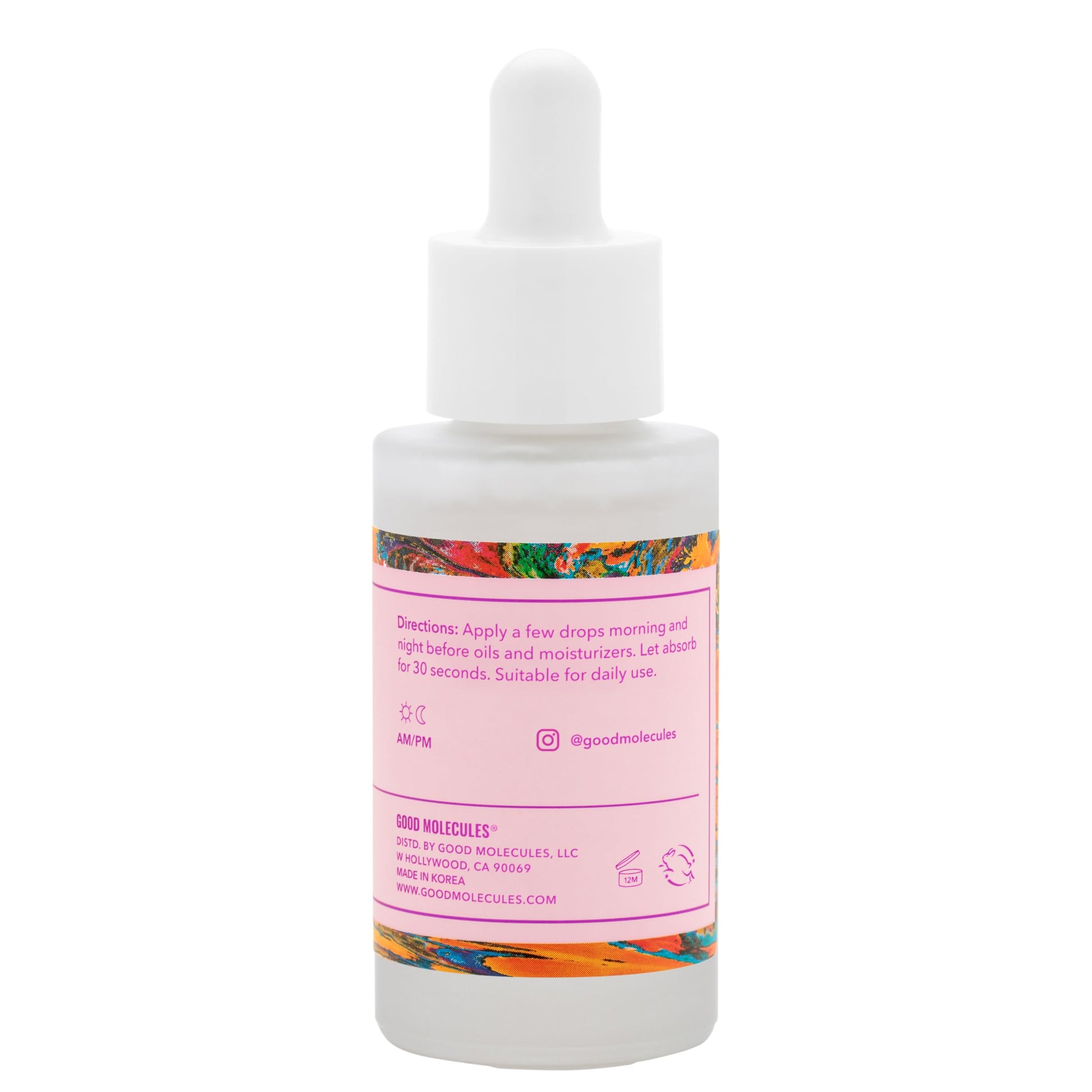 Good Molecules - Sérum de ácido hialurónico de 30 ml, hidratación profunda para piel seca, fórmula no grasa para hidratar