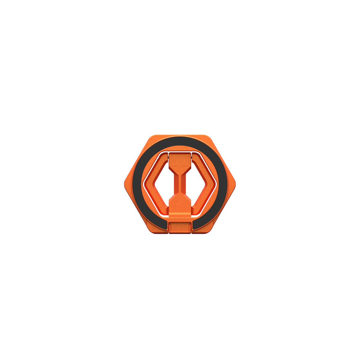 Soporte Magnético para Teléfono Urban Armor Gear Naranja Quemado Compatible con MagSafe y Agarre de Metal Extraíble