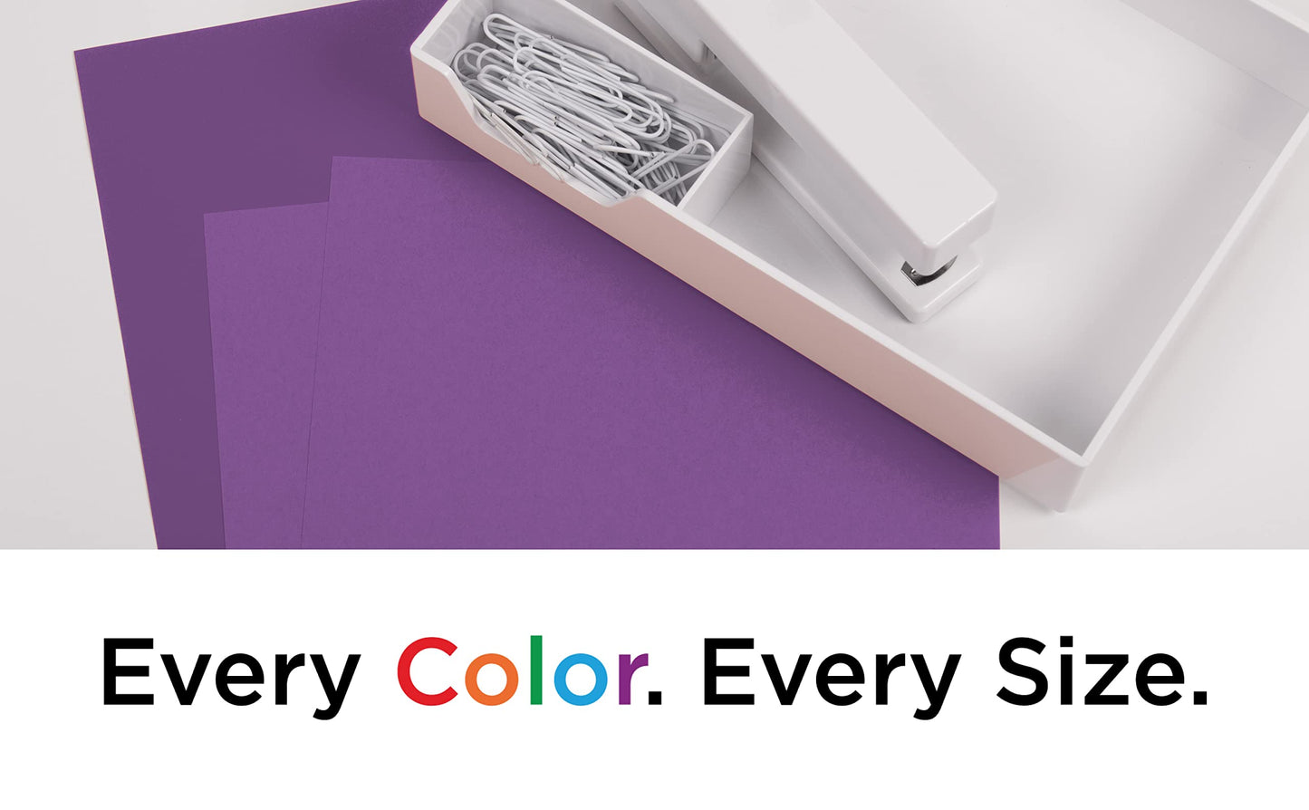 JAM PAPER Papel de color de 25 libras, 90 g/m², 8,5 x 11 pulgadas, color violeta reciclado, 100 hojas por paquete