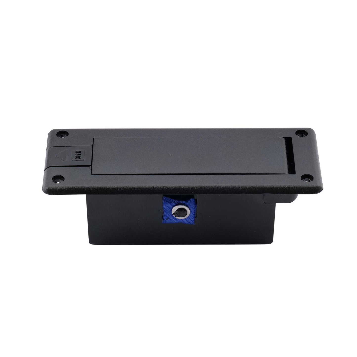 Musiclily Pro Caja de Bateria 9V para Active Guitarra Baja, Negro