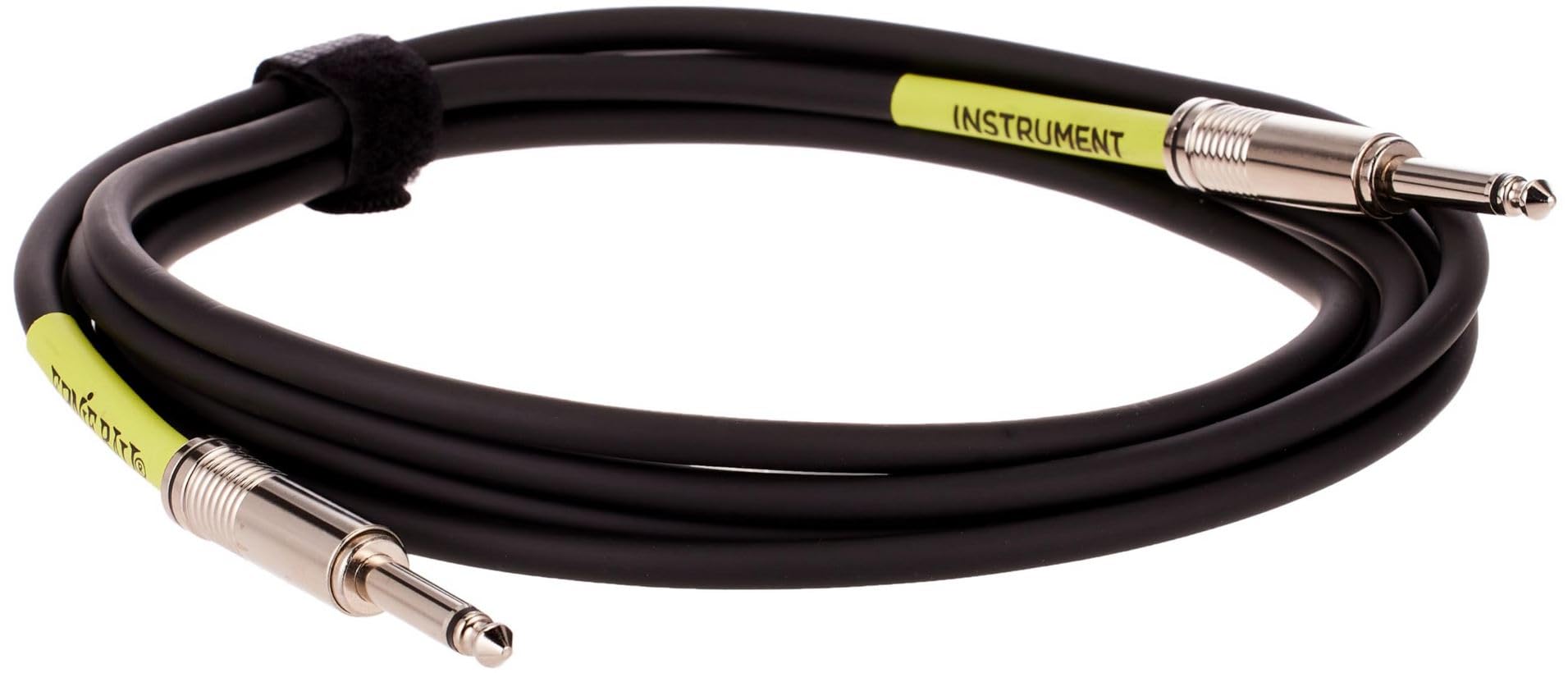 Ernie Ball - Cable para instrumentos, recto/recto, 3 m, color negro