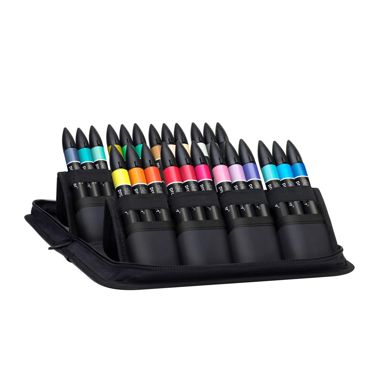Set de ProMarker Winsor & Newton portafolios para artes e ilustraciones 24 Unidades