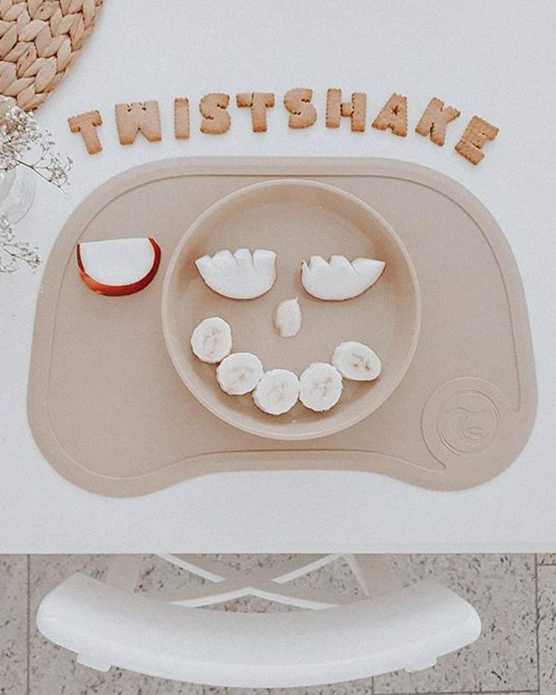 Twistshake - Plato 6+ M, azul pastel