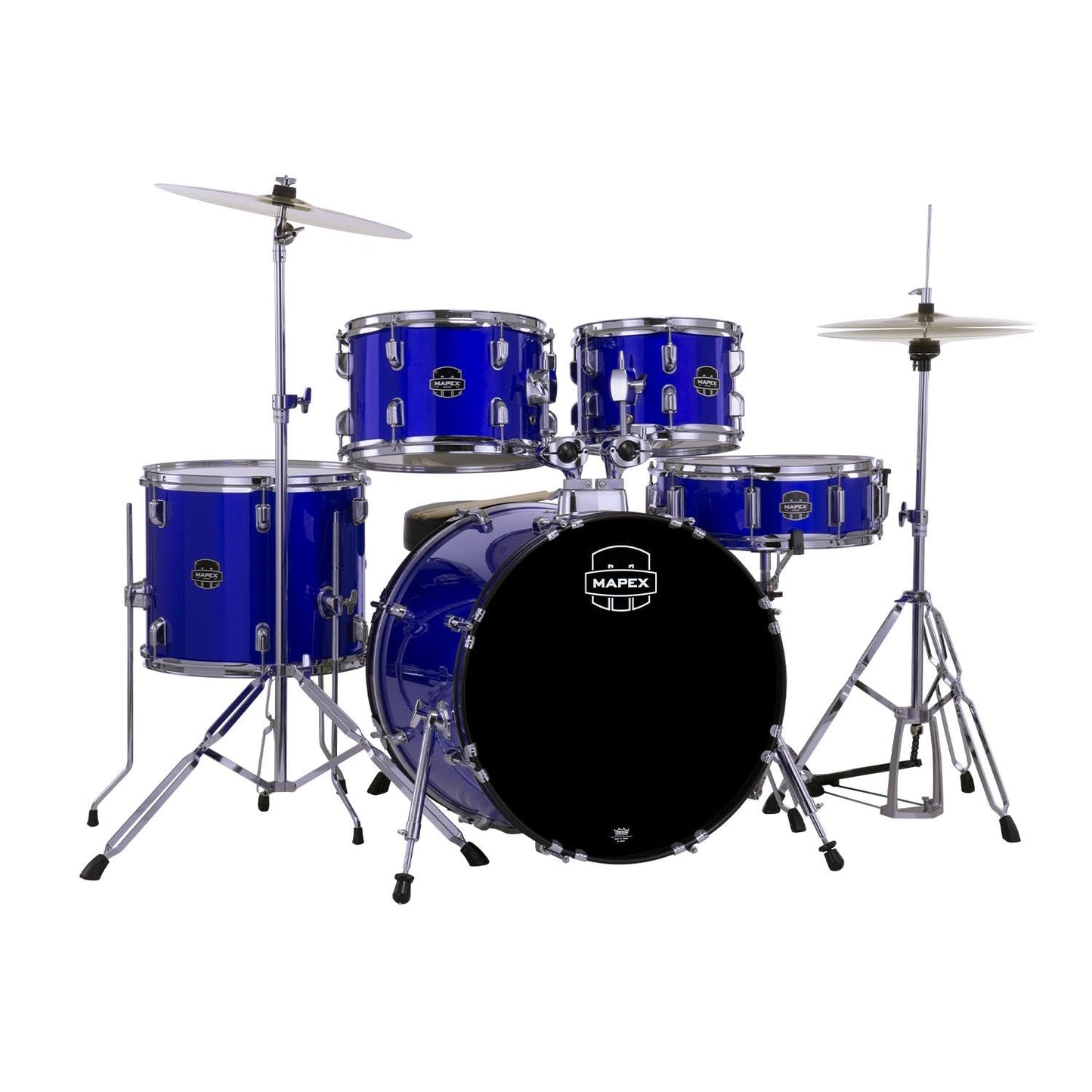 MAPEX CM5044FTC-IB-SC Batería Acústica Serie COMET de 5 Piezas Color Índigo Blue