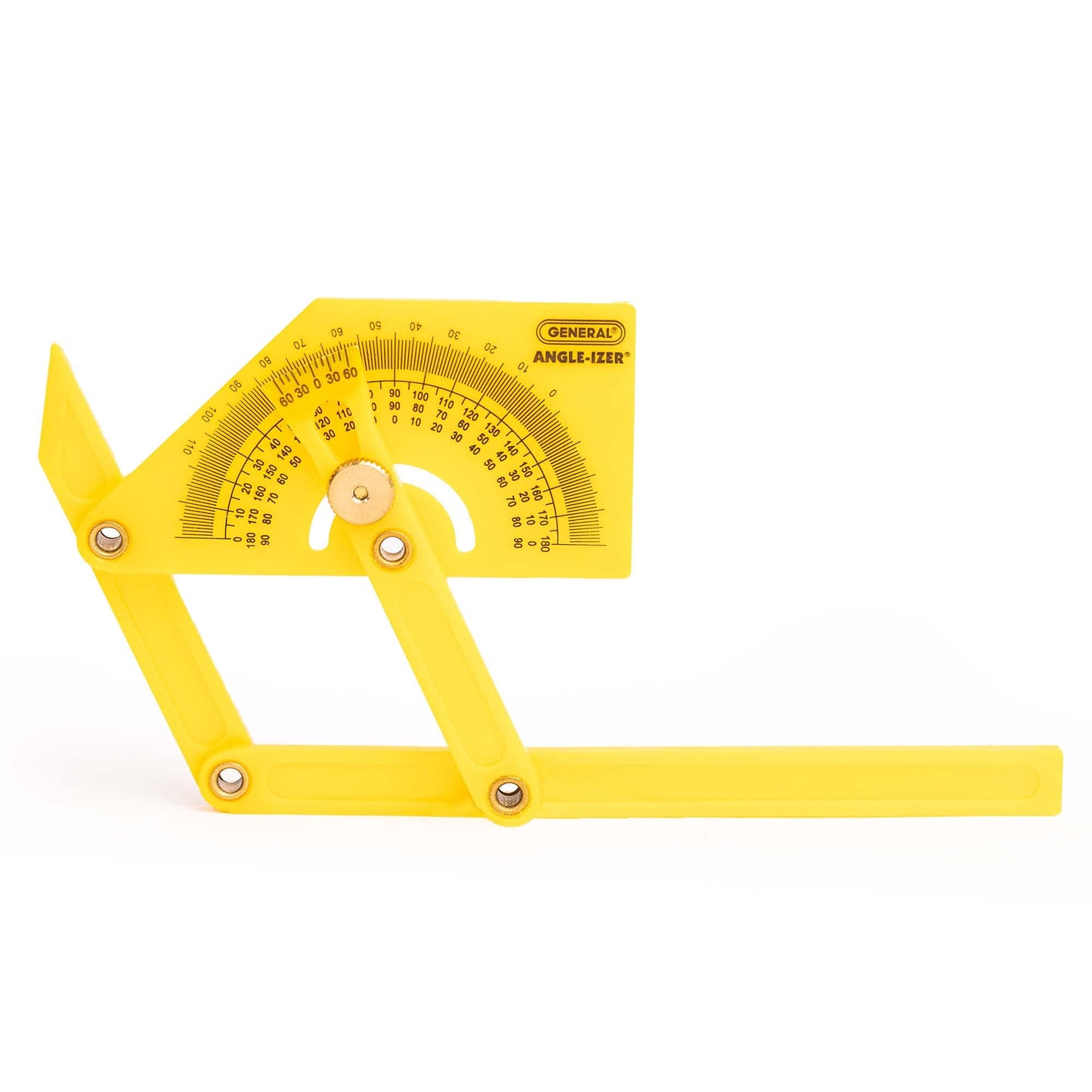 General Tools & Instruments 29 Plastic Protractor and Angle Finder with Articulating Arms