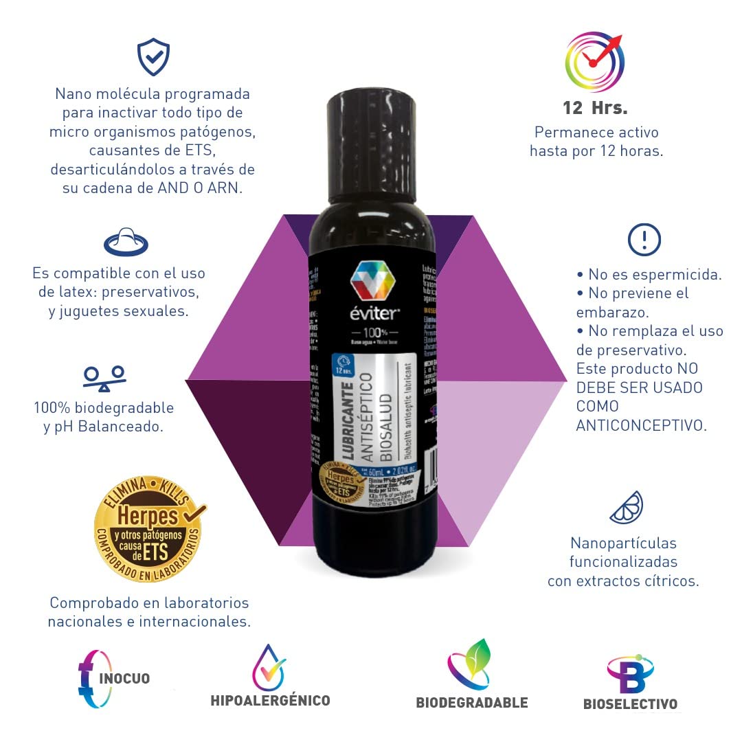 Lubricante Éviter Biosalud Hipoalergénico 60 ml