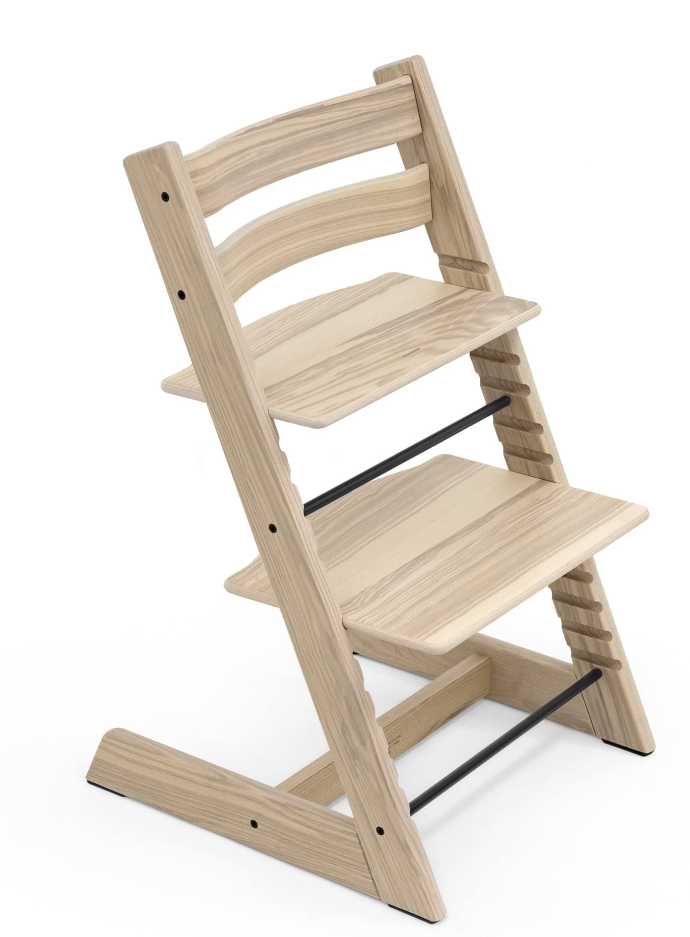 Silla Tripp Trapp de Stokke, Silla ajustable, evolutiva para recién nacidos, niños y adultos - Práctica, cómoda y ergonómica - Diseño atemporal (Fresno Natural)