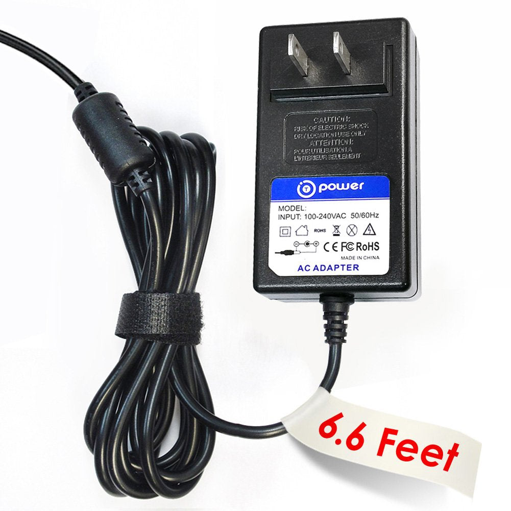 T POWER - Cargador de 9 V A para cámara digital Polaroid de impresión instantánea Z230E Zink CZA-05300 CZA-05300B, Z2300 Z2300W Z2300B - Cable de alimentación adaptador de CC
