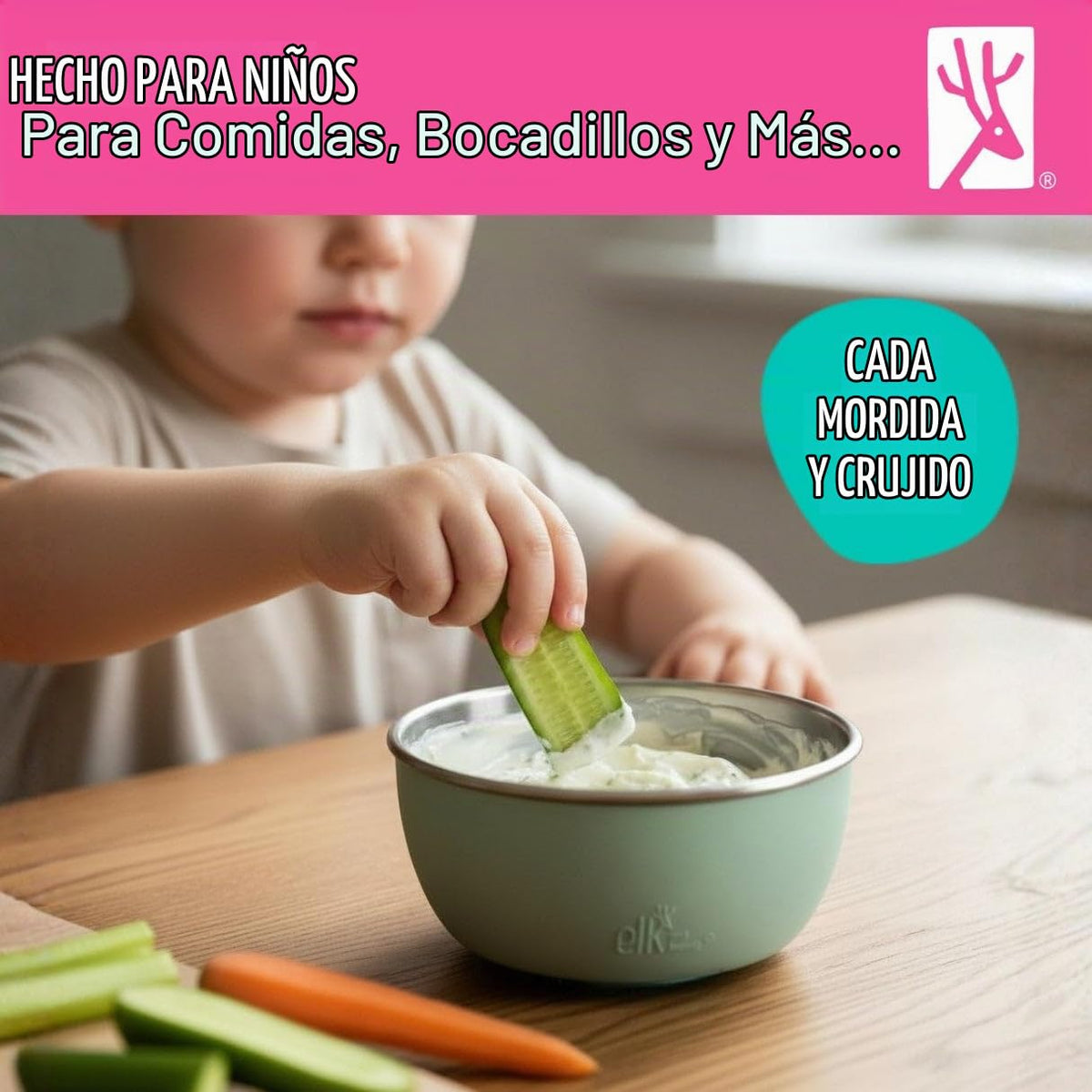 Cuencos de acero inoxidable