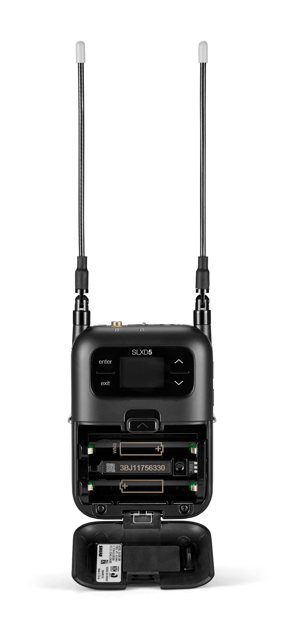 Sistema Inalámbrico Shure Banda G58 con Micrófono Lavalier WL 185 de Mochila